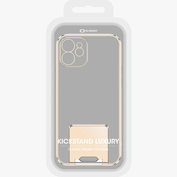 Tel Protect Kickstand Luxury Case do Iphone 11 Pro Złoty - obrazek 10