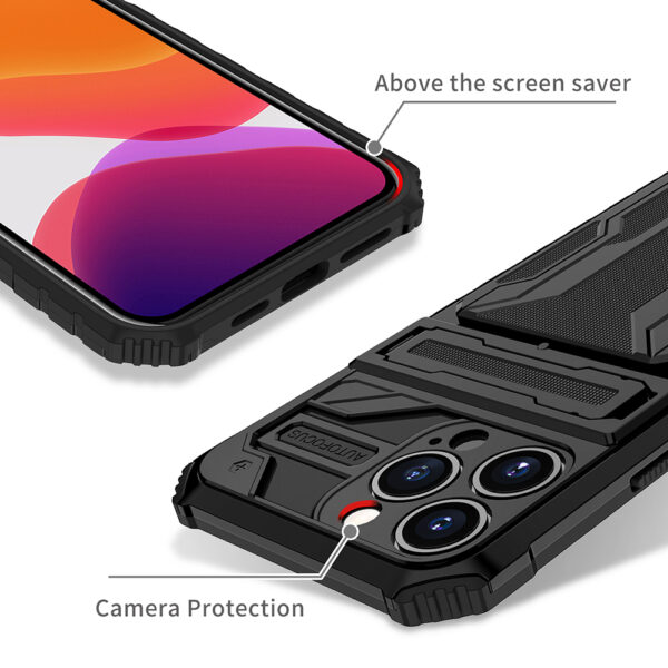 Tel Protect Combo Case do Xiaomi Redmi 10 Czarny - obrazek 6