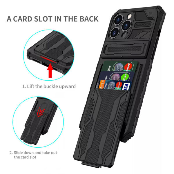 Tel Protect Combo Case do Xiaomi Redmi 10 Czarny - obrazek 7