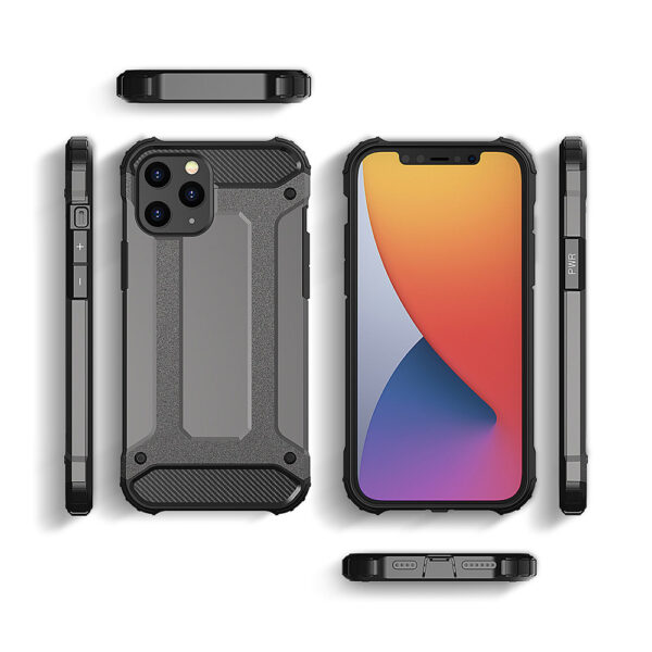 Armor Carbon Case do Huawei P40 Pro Czarny - obrazek 4