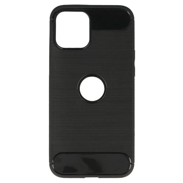 Back Case CARBON do IPHONE 12 PRO MAX Czarny - obrazek 2