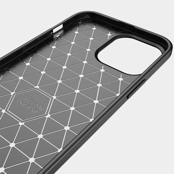 Back Case CARBON do IPHONE 12 PRO MAX Czarny - obrazek 8