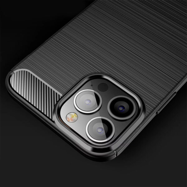 Back Case CARBON do IPHONE 12 PRO MAX Czarny - obrazek 10