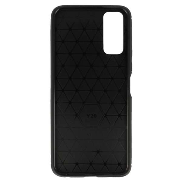 Back Case CARBON do VIVO Y20S/Y11S Czarny - obrazek 3