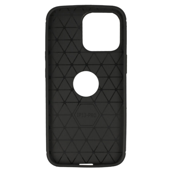 Back Case CARBON do IPHONE 13 PRO Czarny - obrazek 3