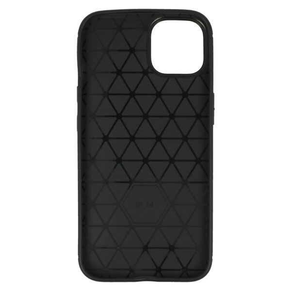 Back Case CARBON do IPHONE 14 Czarny - obrazek 3