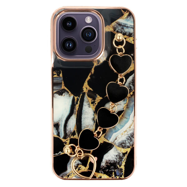 Trend Case do Iphone 14 Plus wzór 1 czarny - obrazek 2