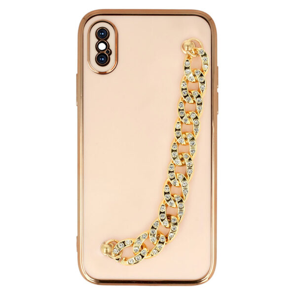 Trend Case do Iphone X/XS wzór 4 jasnoróżowy - obrazek 2