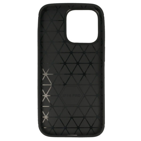 Back Case CARBON do IPHONE 14 PRO MAX Czarny - obrazek 3