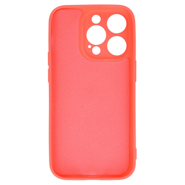 Vennus Silicone Heart Case do Iphone 13 Pro Max wzór 1 koralowy - obrazek 5