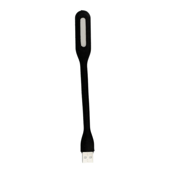 Lampka Mini LED Silikonowa USB Czarna - obrazek 2