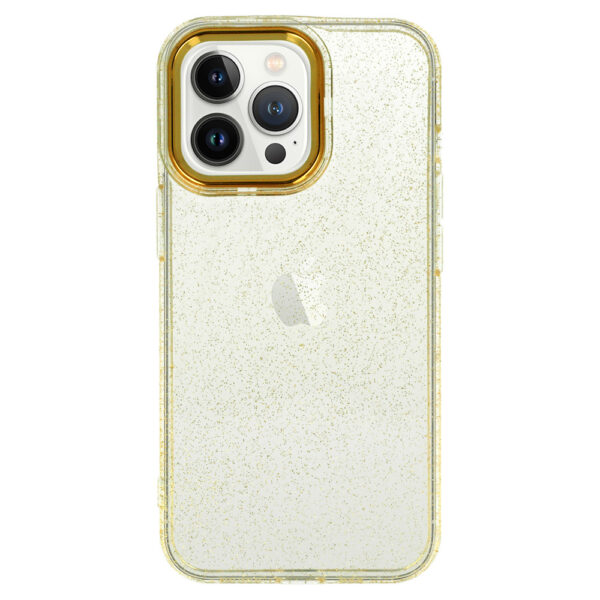 Tel Protect Gold Glitter Case do Iphone 12 Pro Max złoty - obrazek 2