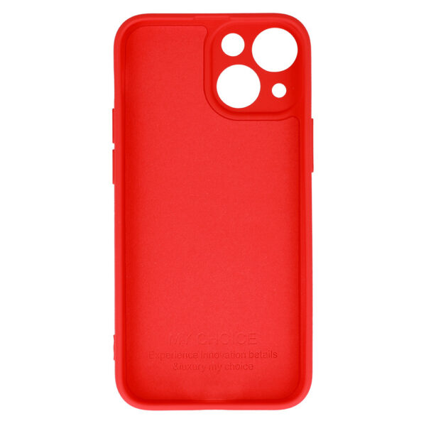 Vennus Silicone Heart Case do Iphone 13 Mini wzór 1 czerwony - obrazek 5