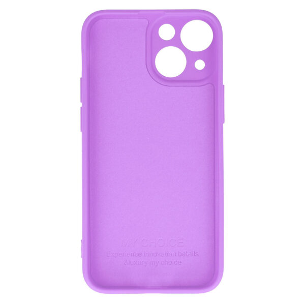 Vennus Silicone Heart Case do Iphone 14 Plus wzór 1 fioletowy - obrazek 5