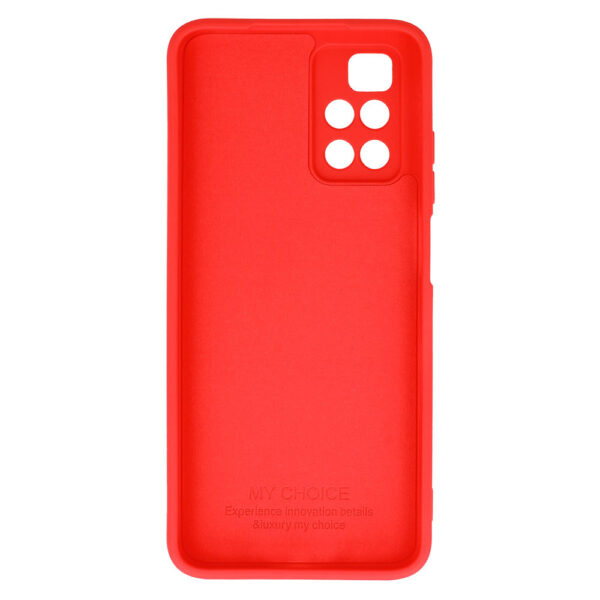 Vennus Silicone Heart Case do Xiaomi Redmi 10 wzór 1 czerwony - obrazek 5