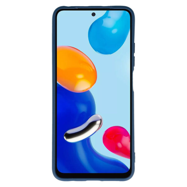 Vennus Silicone Heart Case do Xiaomi Redmi Note 11 Pro/Note 11 Pro 5G wzór 1 granatowy - obrazek 3