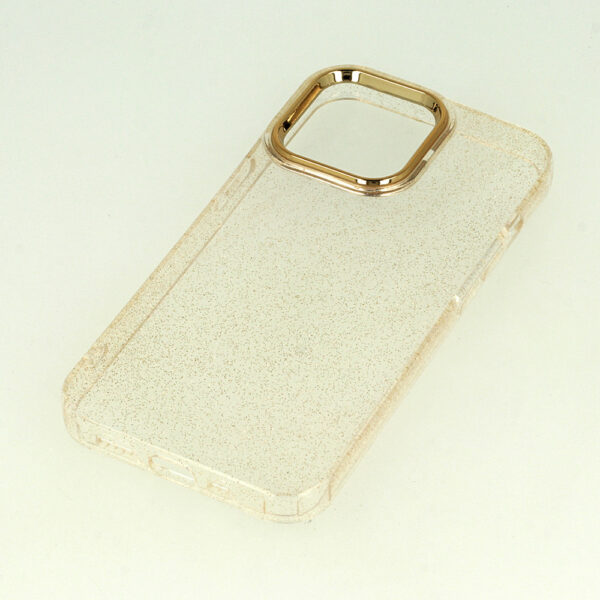 Tel Protect Gold Glitter Case do Iphone 13 złoty - obrazek 6