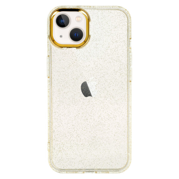 Tel Protect Gold Glitter Case do Iphone 13 złoty - obrazek 2