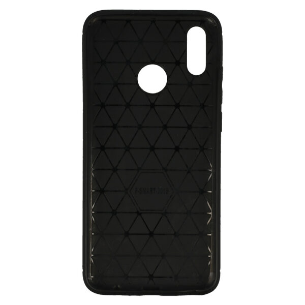 Back Case CARBON do HUAWEI P SMART 2019 Czarny - obrazek 3