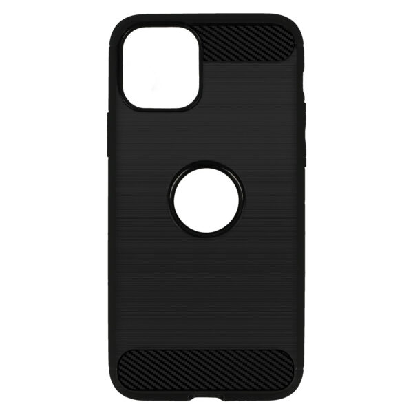 Back Case CARBON do IPHONE 11 PRO MAX Czarny - obrazek 2