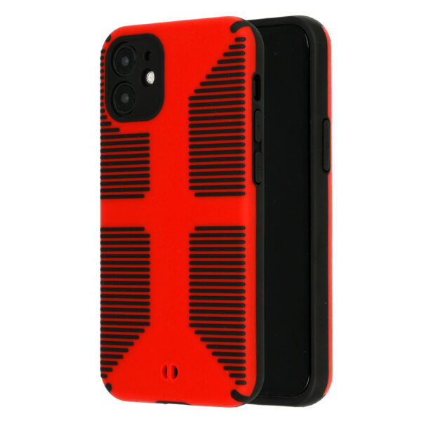 TEL PROTECT Grip Case do Iphone 13 Pro Czerwony - obrazek 4