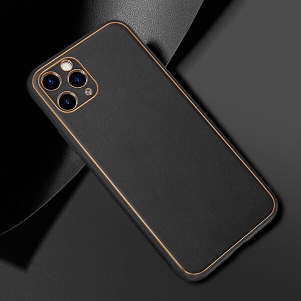 TEL PROTECT Luxury Case do Iphone 13 Pro Czarny - obrazek 4