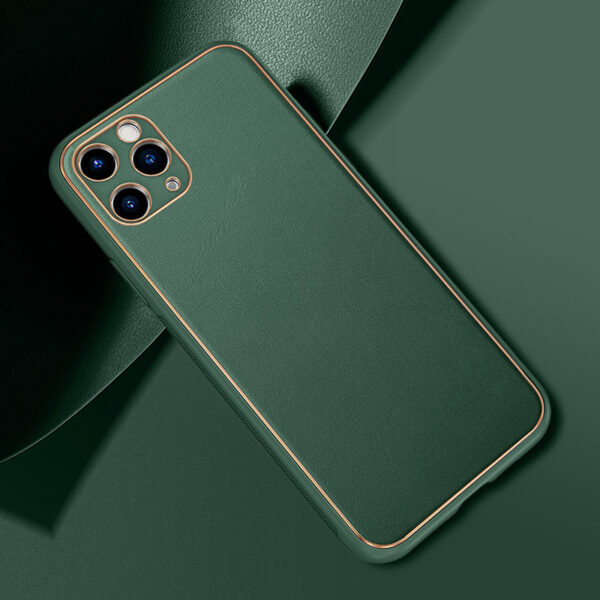 TEL PROTECT Luxury Case do Xiaomi Redmi Note 11 Pro/Note 11 Pro 5G Ciemnozielony - obrazek 4