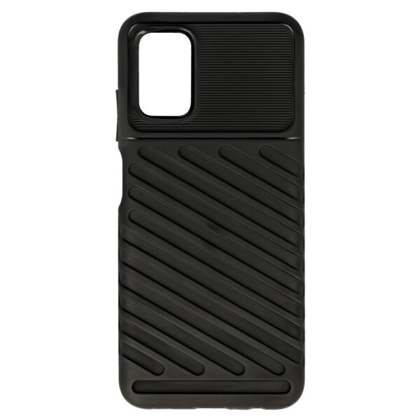 Thunder Case do Samsung Galaxy A03S Czarny - obrazek 2