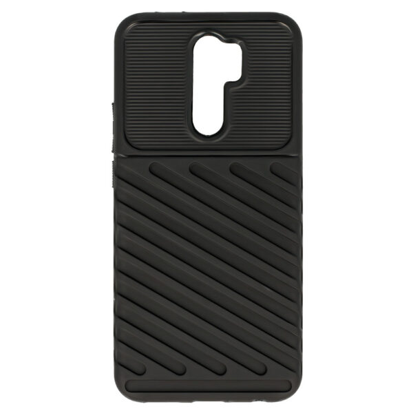 Thunder Case do Xiaomi Redmi 9 Czarny - obrazek 2