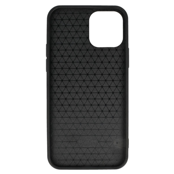 Tel Protect CARBON Case do Iphone 12 Pro Max Czarny z niebieskim paskiem - obrazek 3