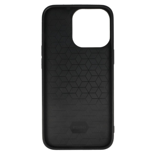 Tel Protect CARBON Case do Iphone 13 Pro Czarny z niebieskim paskiem - obrazek 3