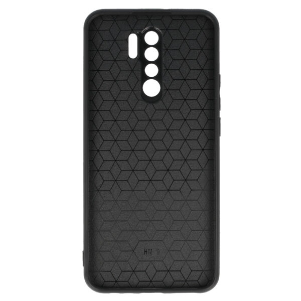 Tel Protect CARBON Case do Xiaomi Redmi 9 Czarny z czerwonym paskiem - obrazek 3