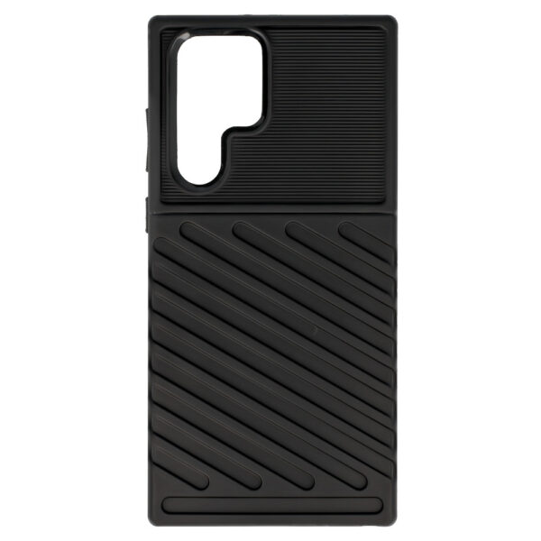 Thunder Case do Samsung Galaxy S22 Ultra Czarny - obrazek 2