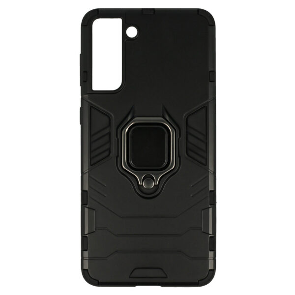 Ring Armor Case do Samsung Galaxy S21 FE Czarny - obrazek 2