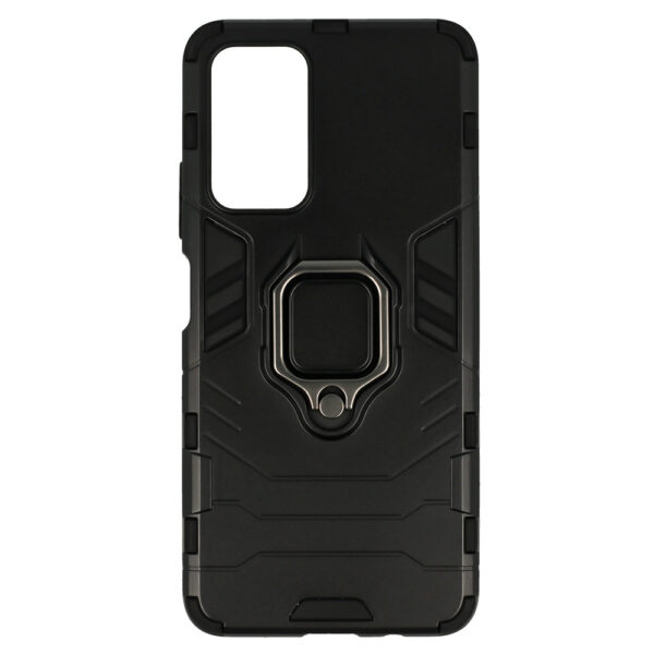 Ring Armor Case do Xiaomi Poco M4 Pro 5G Czarny - obrazek 2