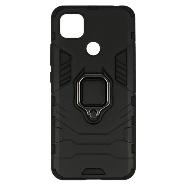 Ring Armor Case do Xiaomi Redmi 10A Czarny - obrazek 2