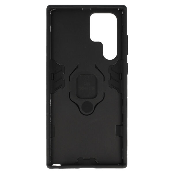 Ring Armor Case do Samsung Galaxy S22 Ultra Czarny - obrazek 3