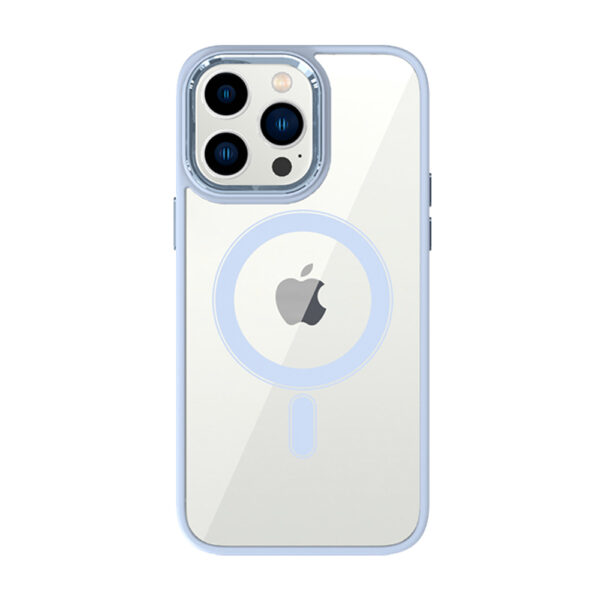 Tel Protect Magnetic Clear Case do Iphone 11 Jasnoniebieski - obrazek 2