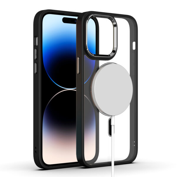 Tel Protect Magnetic Clear Case do Iphone 11 Jasnoniebieski - obrazek 4