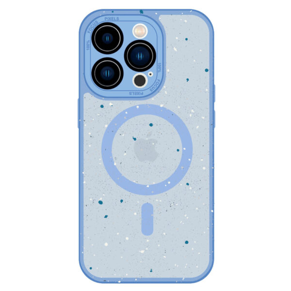 Tel Protect Magnetic Splash Frosted Case do Iphone 11 Jasnoniebieski - obrazek 2