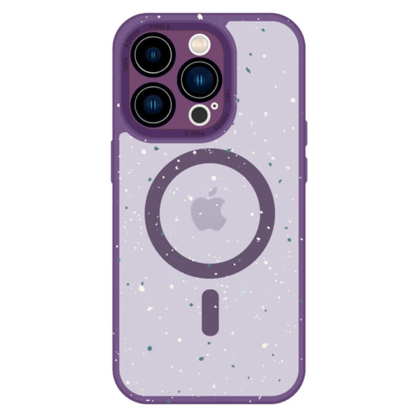 Tel Protect Magnetic Splash Frosted Case do Iphone 11 Pro Fioletowy - obrazek 2