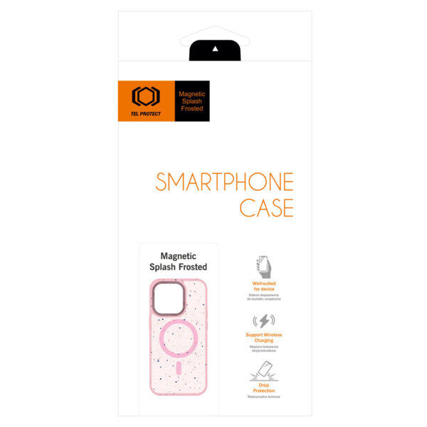 Tel Protect Magnetic Splash Frosted Case do Iphone 11 Pro Jasnoróżowy - obrazek 6