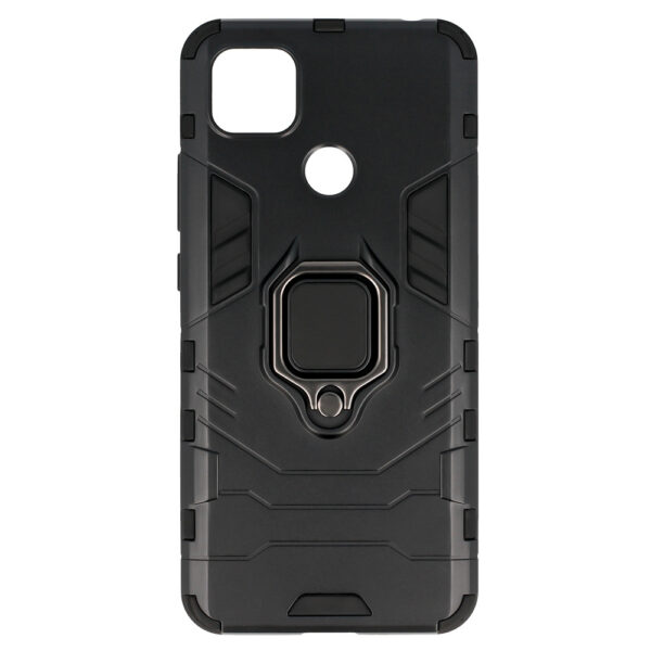 Ring Armor Case do Xiaomi Redmi 9C Czarny - obrazek 2