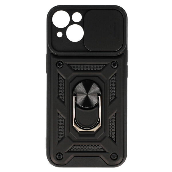 Slide Camera Armor Case do Iphone 14 Czarny - obrazek 2