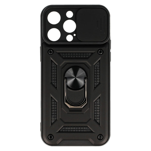 Slide Camera Armor Case do Iphone 14 Pro Czarny - obrazek 2