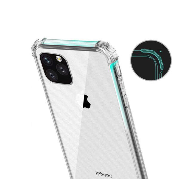 Back Case ANTI SHOCK 0,5mm do IPHONE 11 PRO PRZEZROCZYSTY - obrazek 6