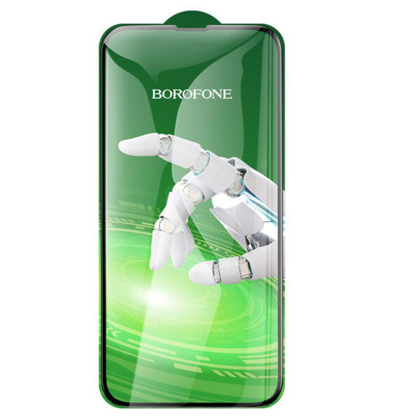 Borofone Hartowane szkło BF8 Diamond Armor Full Screen 5D Large Arc do Iphone 15 Plus - 10 sztuk - obrazek 2