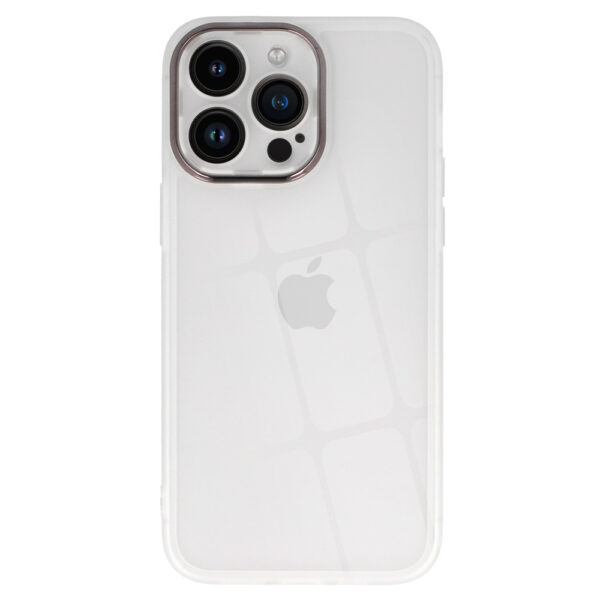 Protective Lens Case do Iphone 11 biały clear - obrazek 2