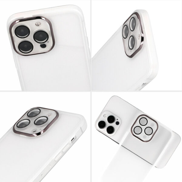 Protective Lens Case do Iphone 11 biały clear - obrazek 4