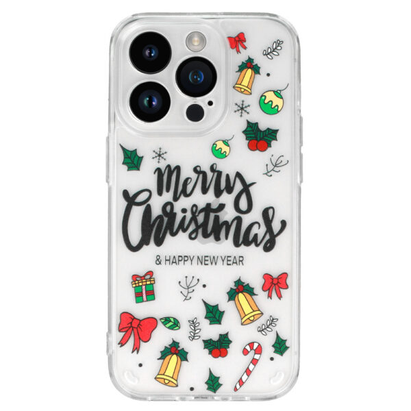 TEL PROTECT Christmas Case do Samsung A24 4G/A25 5G Wzór 3 Clear - obrazek 2